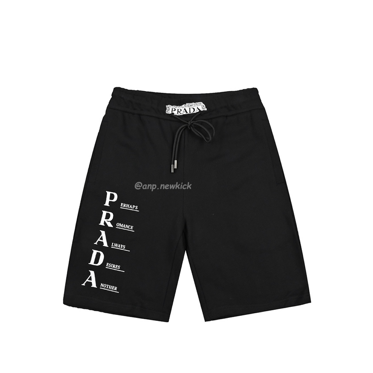 Prada Triangle Letter Logo Printed Shorts (1) - newkick.vip